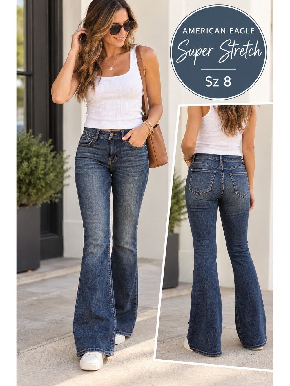 American Eagle | 8 | Next Level Stretch Bootcut Jeans